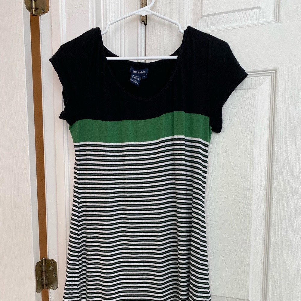 Max Edition striped dress